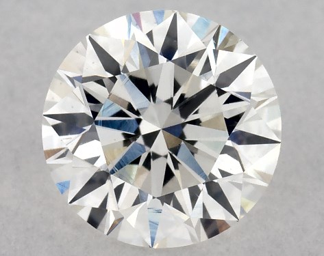 GIA 0.77 Carat F-SI1 Excellent Cut Round Diamond